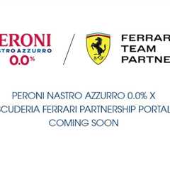 Ferrari: after Estrella Galicia all signs point to Peroni Nastro Azzurro 0.0