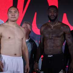 Deontay Wilder vs. Zhilei Zhang Sees Devastating KO