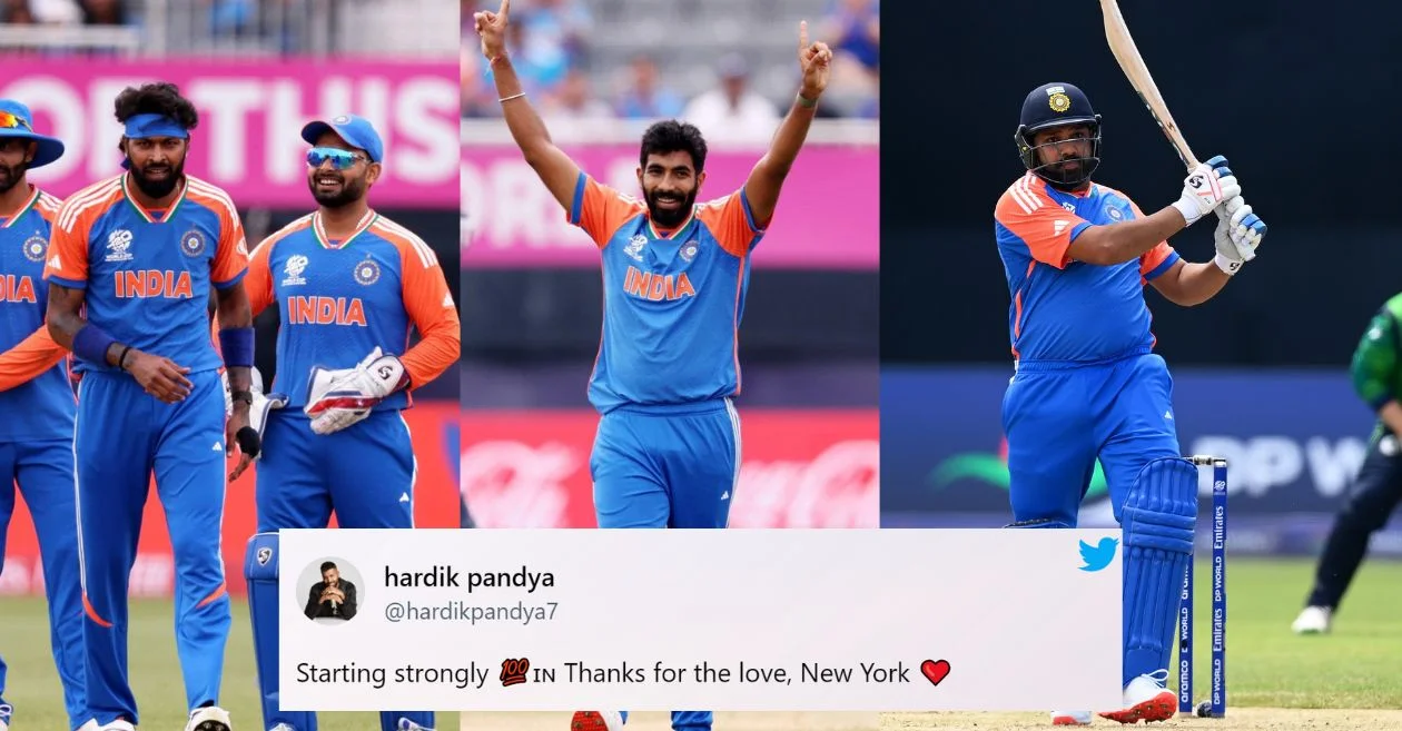 Twitter reactions: Jasprit Bumrah, Hardik Pandya & Rohit Sharma lead India to dominating win over..