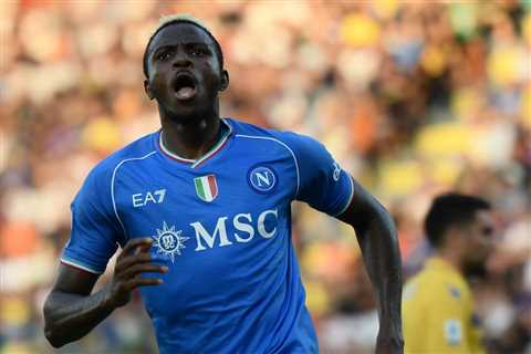 Arsenal not keen on Napoli’s Victor Osimhen yet