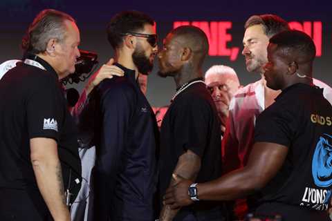 Hamzah Sheeraz and Ammo Williams in Clash of the Undefeated