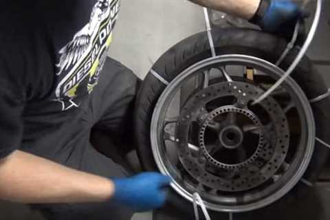 How To Change A Motorcycle Tire With Zip Ties: Beginners Tip