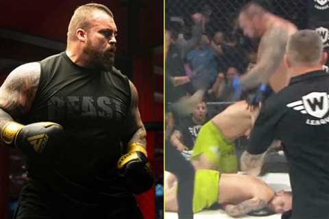 Eddie Hall has ‘held talks’ for new fights after calling out next opponent following 2 vs 1 MMA KO