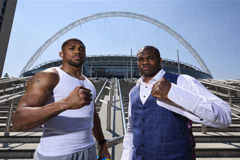 Anthony Joshua and Daniel Dubois Almost Come to Blows Months Before Fight