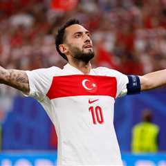 Why is Hakan Calhanoglu not playing tonight? Turkey without captain ahead of revenge clash with..