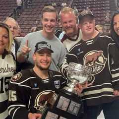 Huntington shares Cup moment with biggest fans | TheAHL.com