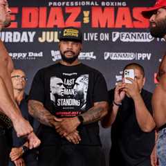 Nate Diaz vs. Jorge Masvidal live updates, results