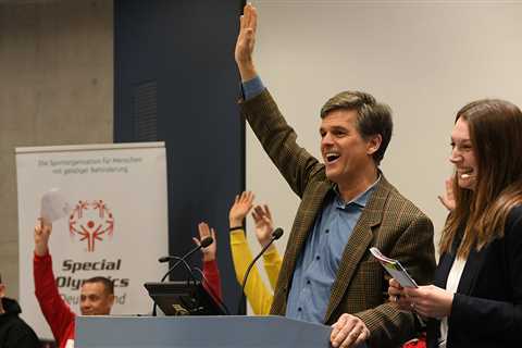 Special Olympics Chairman Tim Shriver joins the BBC Global News Happy Pod