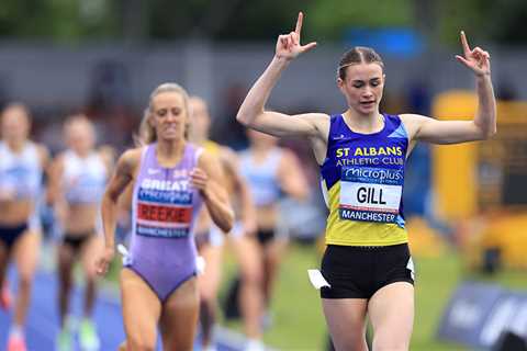 Just 17, Phoebe Gill storms into the British Olympic team