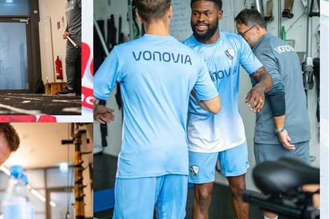 Ghanaian attacker Moritz-Broni Kwarteng returns to VfL Bochum pre-season training after injury break