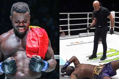 Oumar ‘Reug Reug’ Kane Scores Brutal Knockout In Heavyweight Kickboxing Clash