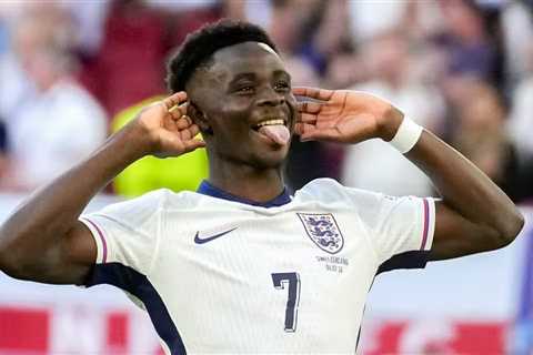 Bukayo Saka is England’s top scorer across last two major tournaments