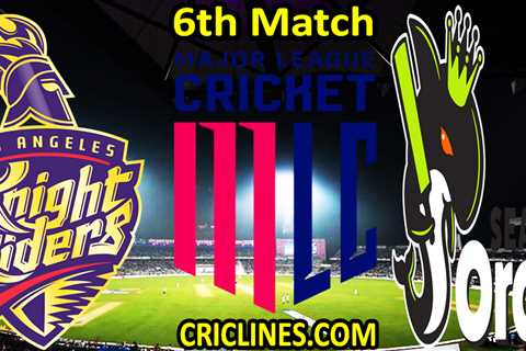 Today Match Prediction-LAKR vs SO-MLC T20 2024-6th Match-Who Will Win