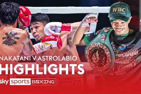 FIRST ROUND BODY-SHOT KO! 🤯  Nakatani vs Astrolabio  Highlights