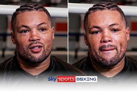 MOVE ON! 😤  Joe Joyce snaps back in awkward exchange ahead of Chisora fight