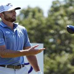 Watch fuming PGA Tour golfer Sam Burns SNAP his club after smashing driver to ground in anger