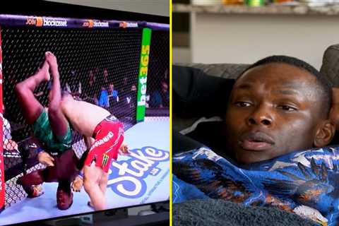 ‘What the f***’ – Israel Adesanya shares live reaction to Leon Edwards losing title to Belal..