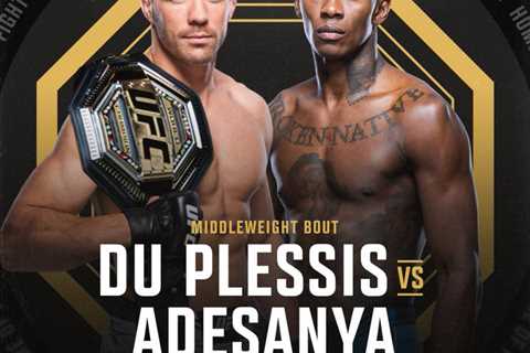 Dricus Du Plessis Looking To Knock Out Israel Adesanya Standing