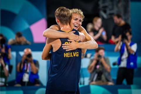 It’s Sweden’s world now: Ahman-Hellvig dominate for Paris Olympic beach volleyball gold