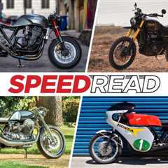 Speed Read: A gleaming Moto Guzzi 1000 SP café racer and more