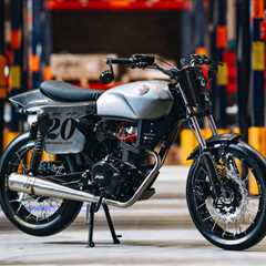 Slick Single: An AKT NKD 125 street tracker from Colombia