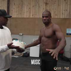 Watch Daniel Dubois Punch Anthony Joshua's Face on Birthday Cake