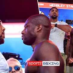 IN FULL! Anthony Joshua and Daniel Dubois weigh in and face off 👀