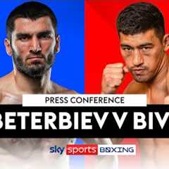 BETERBIEV V BIVOL!  Live Press Conference  Plus Wardley/Clarke, Ben Whittaker & Eubank Jr