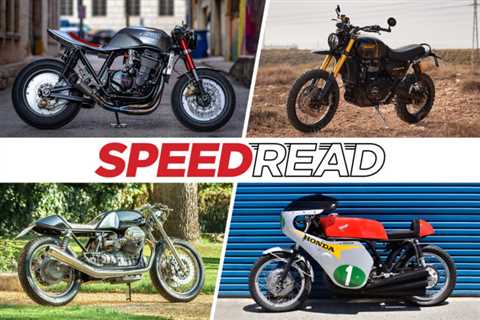 Speed Read: A gleaming Moto Guzzi 1000 SP café racer and more