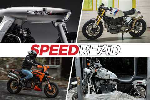 Speed Read: A futuristic motorcycle concept from Bandit9 and more