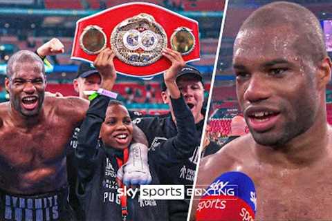 I am the man! 🔥  Dubois reflects on his KNOCKOUT victory over Anthony Joshua