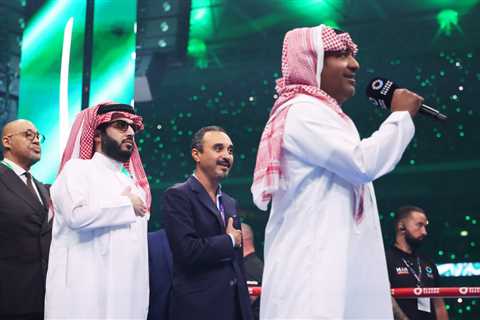 Saudi Arabian national anthem BOOED at Wembley before Anthony Joshua fight