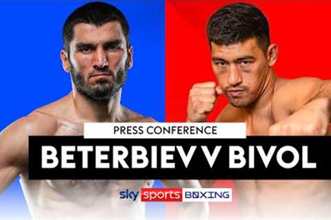 BETERBIEV V BIVOL!  Live Press Conference  Plus Wardley/Clarke, Ben Whittaker & Eubank Jr