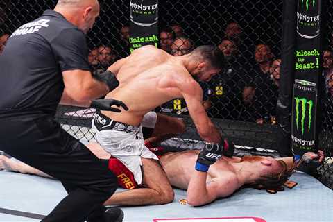 French UFC Fighter Fares Ziam Delivers Brutal Knockout to Matt Frevola