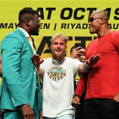 Jake Paul Feels Dwarfed Facing Off Against MMA Giants Ngannou and Ferreira