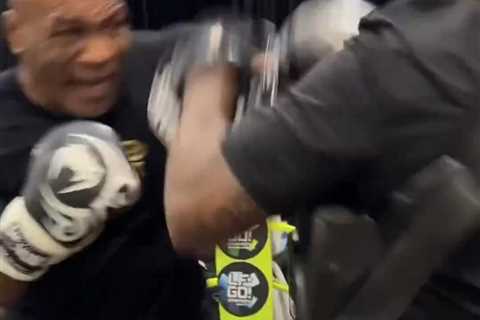 Mike Tyson Fans Fear the Worst as Training Footage for Jake Paul Fight is Released