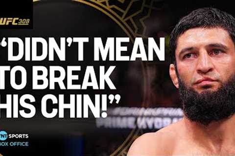 Khamzat Chimaev Post-Fight Press Conference  UFC 308