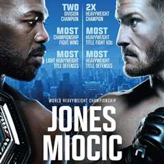 JON JONES AND STIPE MIOCIC FACE OFF AHEAD OF UFC 309 SHOWDOWN