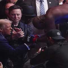 Donald Trump Makes a Grand Entrance at UFC 309 in New York