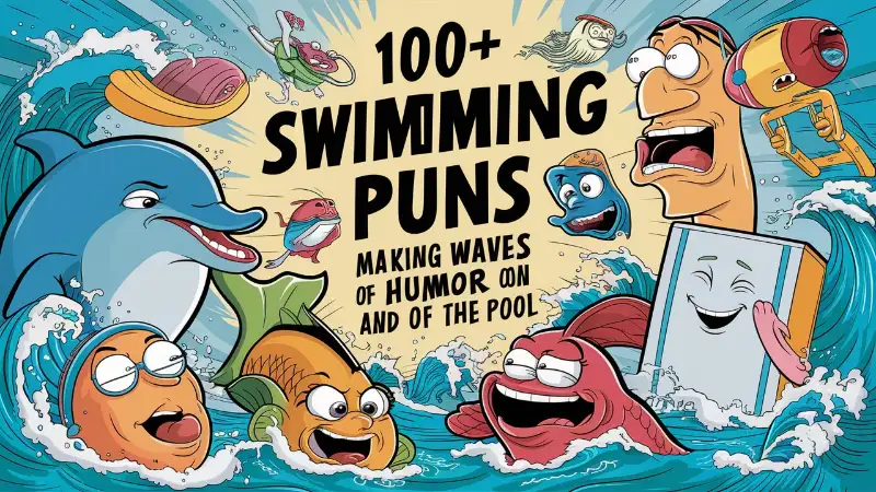 Hilarious Swimming Puns to Keep You Afloat - Crack Up Puns