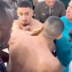 MISFITS BOXING Rivals AnEsonGib and Slim Albaher Clash in Chaotic Weigh-In