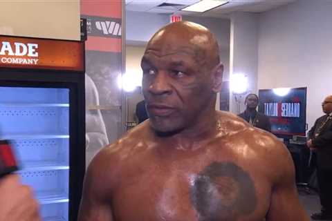 Mike Tyson Accidentally Exposes Bare Bum on Netflix