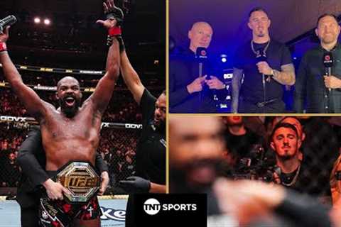 🚨 EXCLUSIVE WITH INTERIM UFC HEAVYWEIGHT CHAMPION TOM ASPINALL AFTER JON JONES VICTORY  #UFC309