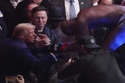 Donald Trump Makes a Grand Entrance at UFC 309 in New York