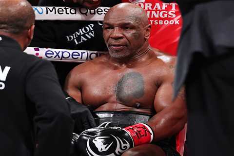 Mike Tyson Offered £200k to Star on Porn Website After Bare Bum Incident at Jake Paul Fight