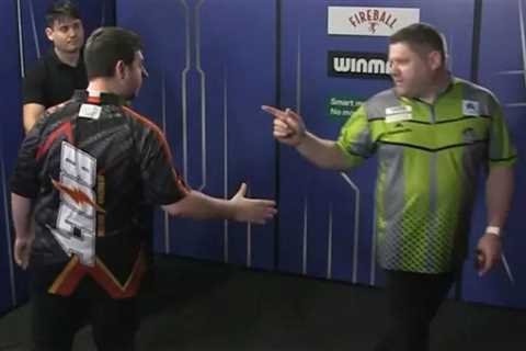 Darts Drama: Hillbilly Hurrell's Handshake Hissy Fit Leaves Everyone Baffled