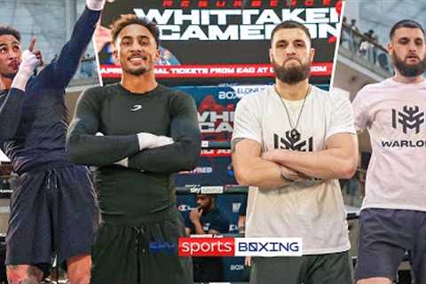 Ben Whittaker and Liam Cameron's FULL public workout! 🥊