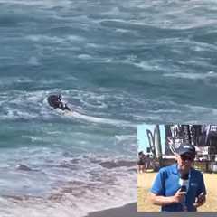 Injuries force several surfers out of ''The Eddie''