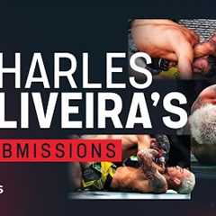 UFC 317: EVERY Charles Oliveira UFC Submission 😮‍💨