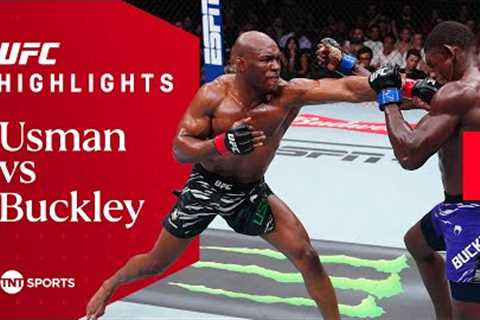 VINTAGE PERFORMANCE! 🔥  Kamaru Usman vs Joaquin Buckley  UFC Fight Night Highlights